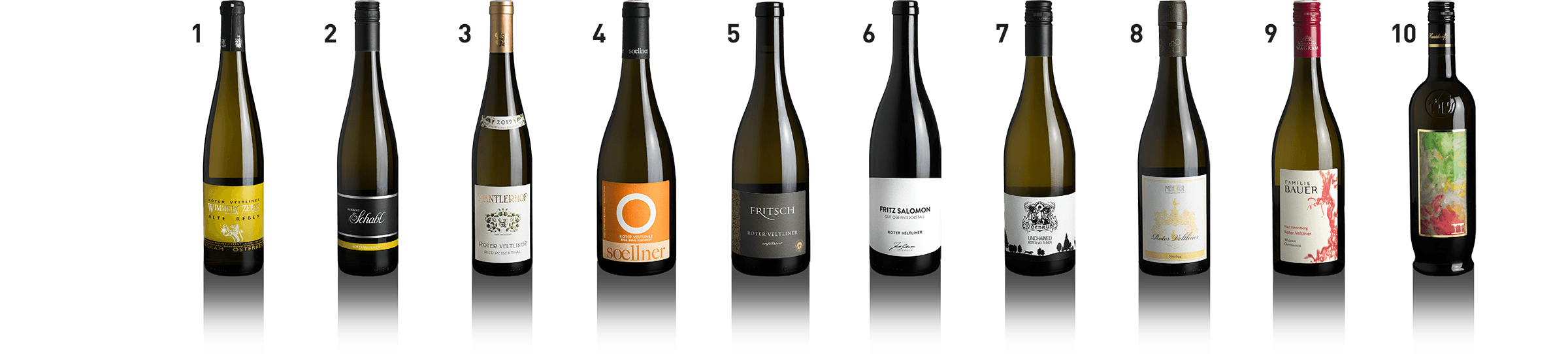 Roter Veltliner Flaschen